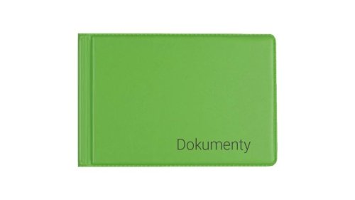 Okładka na dokumenty małe grass