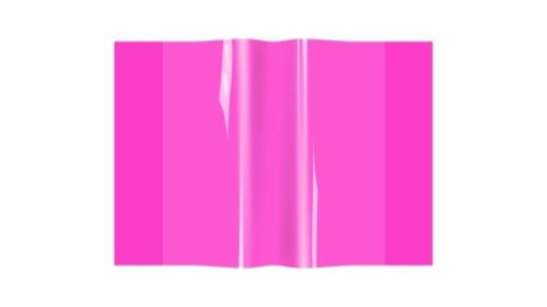 Okładka zeszytowa A5 PVC neon różowy (10szt)