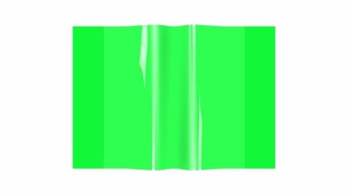 Okładka zeszytowa A5 PVC neon zielony (10szt)