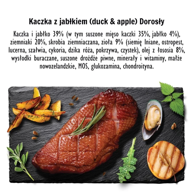 Paka Zwierzaka Seventh Heaven Kaczka z jabłkiem M 9kg