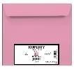 Koperty KWD pudrowy róż 10szt