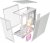 iCUE LINK 3500X RGB Tempered Glass Mid-Tower, White