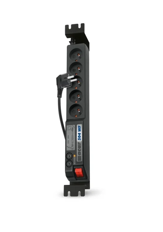 Listwa przeciwprzepięciowa Acar 504WF EMI/RFI (3m ; czarny z blachą)