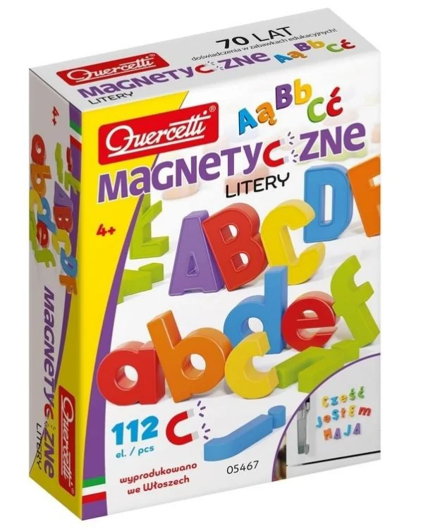 Magnetyczne litery