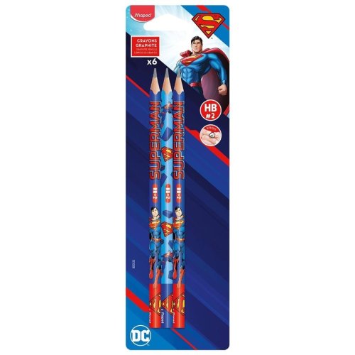 Ołówek Superman HB 6szt MAPED