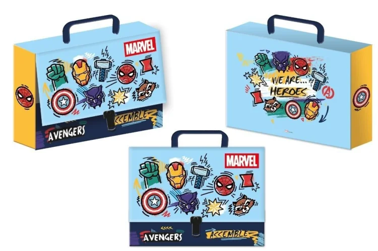Teczka z rączką - walizeczka Avengers