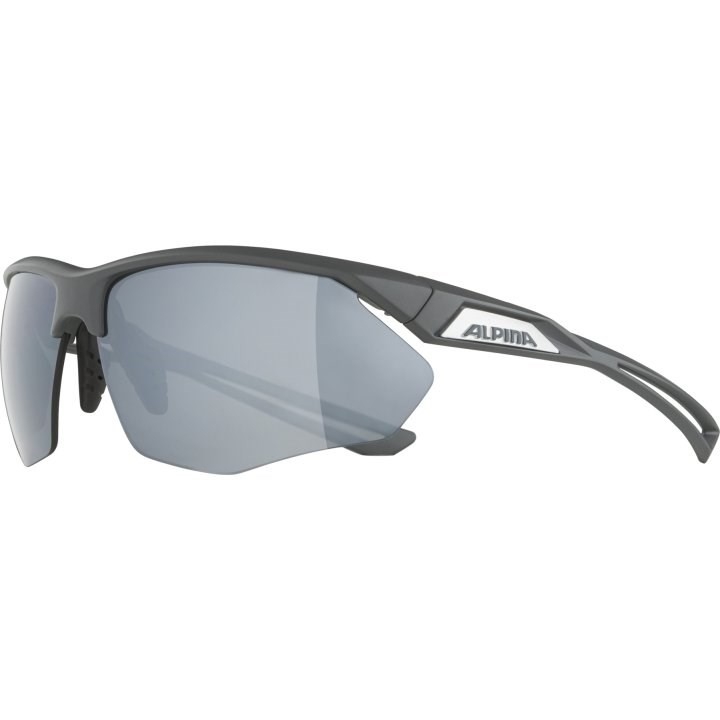 Okulary ALPINA NYLOS HR kolor MIDNIGHT-GREY MATT szkło SILVER MIRROR Cat.3 new 2025
