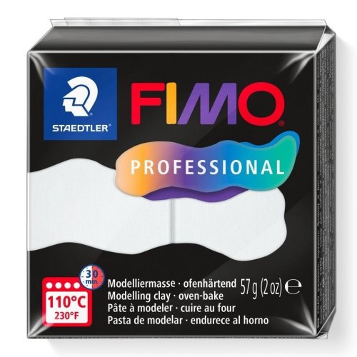 Masa termoutwardzalna Fimo 57g biały