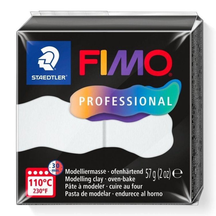 Masa termoutwardzalna Fimo 57g biały