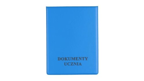 Okładka na dokumenty ucznia pion sky