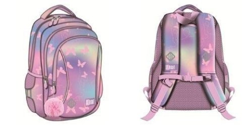 Plecak 3 komorowy BP26 Pink Butterflies