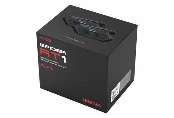Interkom Motocyklowy Sena SPIDER RT1 MESH, zestaw na 1 kask