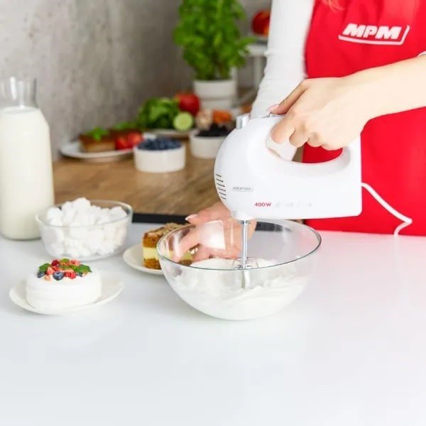 Mikser ręczny MPM MMR-25 biały