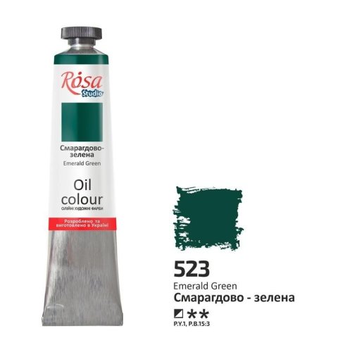 Farba olejna emerald gray 523 45ml