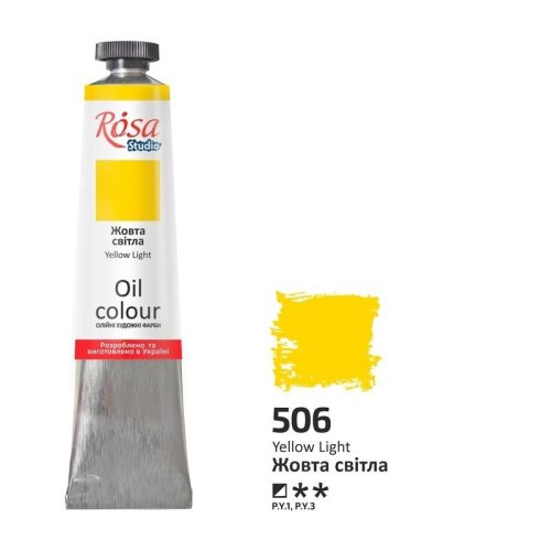 Farba olejna yellow light 506 45ml