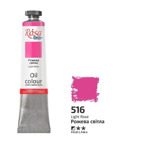 Farba olejna light rose 516 45ml