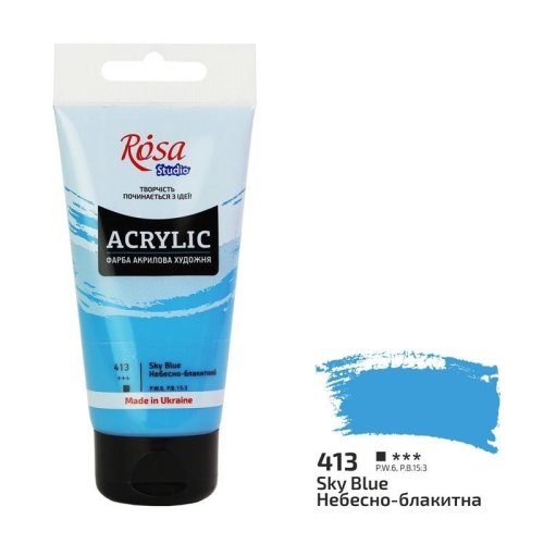 Farba akrylowa sky-blue 413 75ml