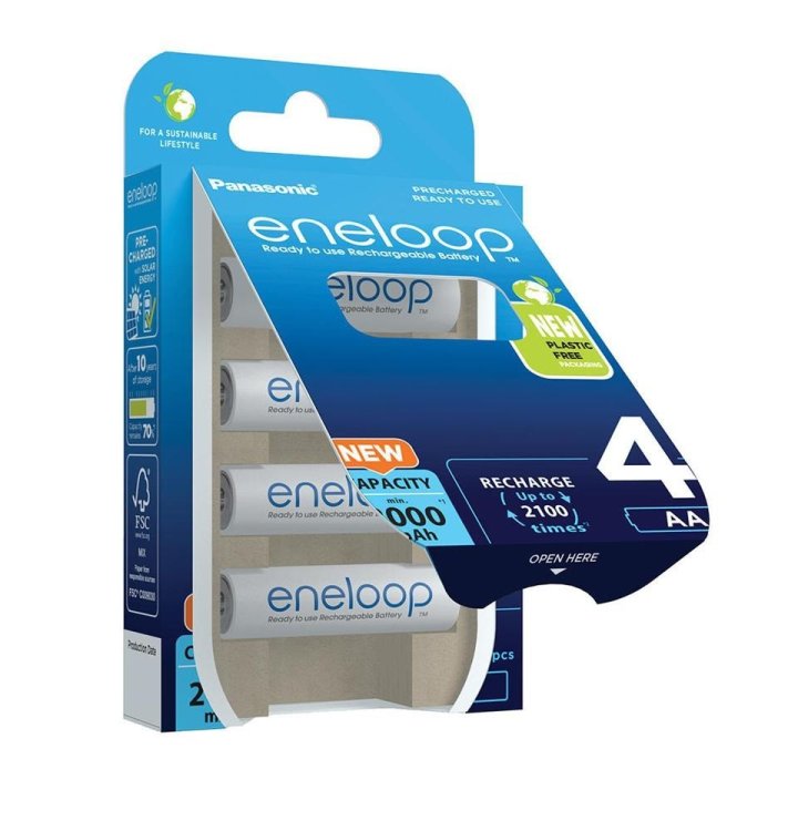 PANASONIC ENELOOP AA 2000mAh 4 szt