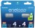 PANASONIC ENELOOP ZESTAW 4x AA 2000mAh + 4x AAA 800mAh