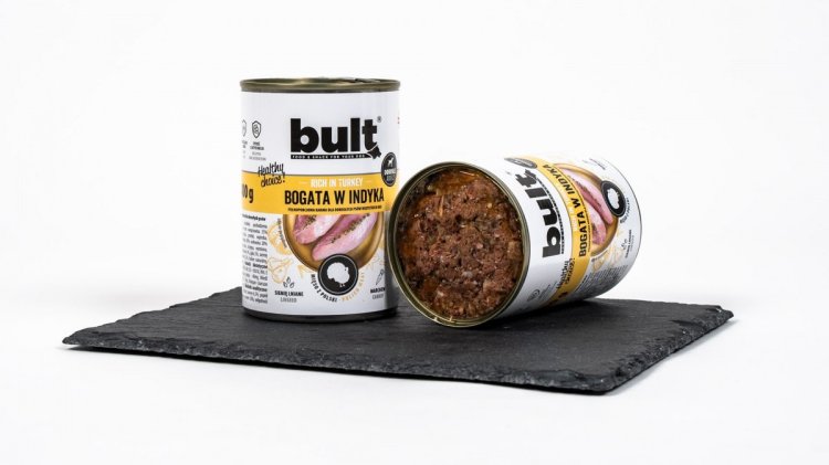 BULT mielonka bogata w indyka puszka dla psa 400g