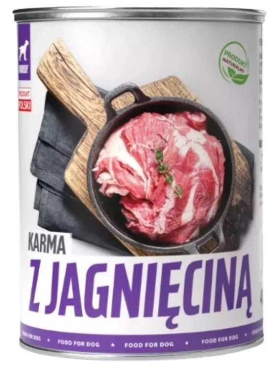 Tuf Tuf Puszka mielonka z jagnięciną 800g