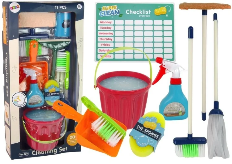 Zestaw do Sprzątania Cleaning Set 11el