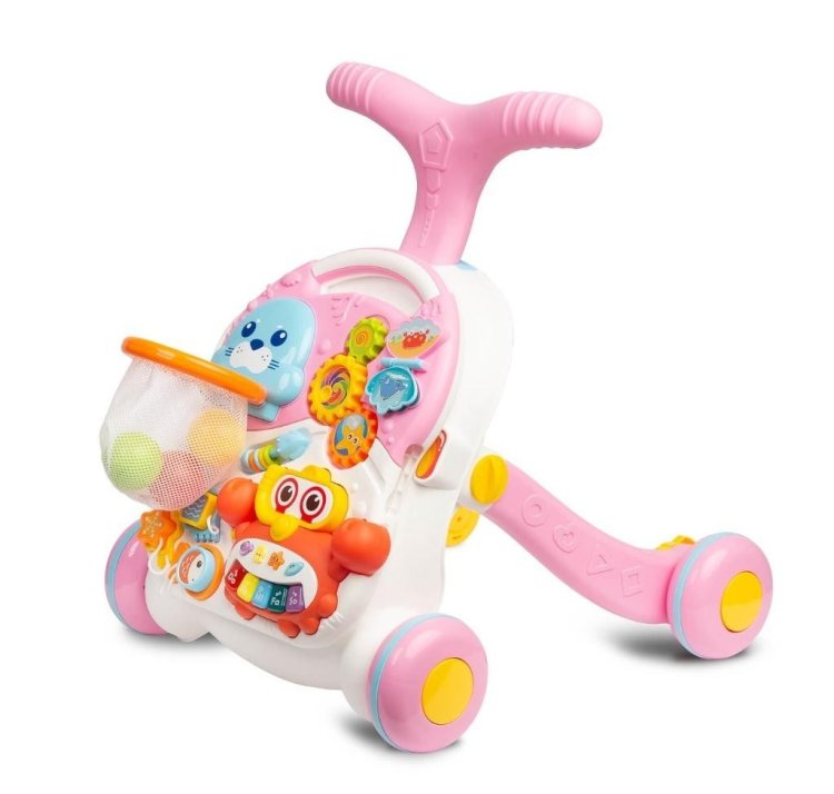 Pchacz - stolik 2w1 Spark pink