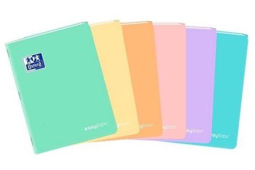 Zeszyt A5/60K linia z marg Easybook (8szt) OXFORD