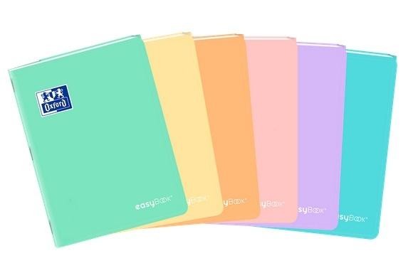 Zeszyt A5/60K linia z marg Easybook (8szt) OXFORD