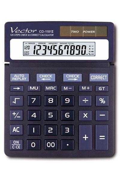 Kalkulator Vector KAV CD-1181II