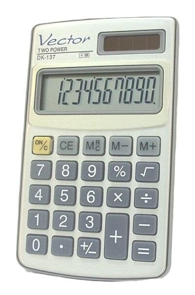 Kalkulator Vector KAV DK-137