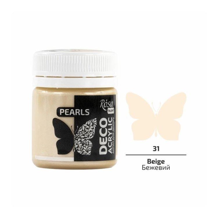 Farba akrylowa perłowa beige 71 20ml