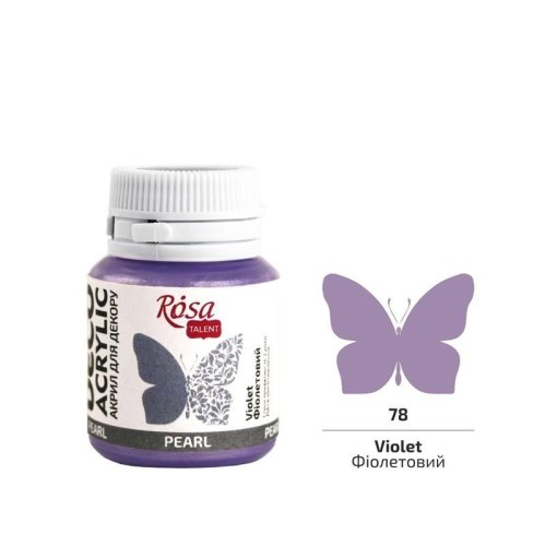 Farba akrylowa perłowa violet 78 20ml