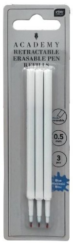 Wkłady do długopisów ścieralnych autom. 3szt