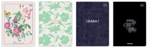 Zeszyt A5/96K kratka M 70g UV mix (10szt)