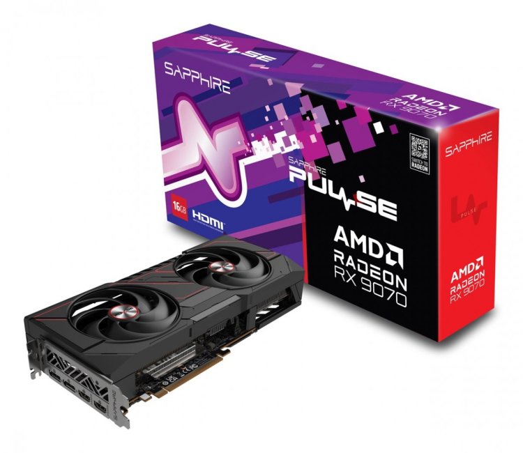 Karta graf. SAPPHIRE PULSE RX 9070 GAMING 16GB