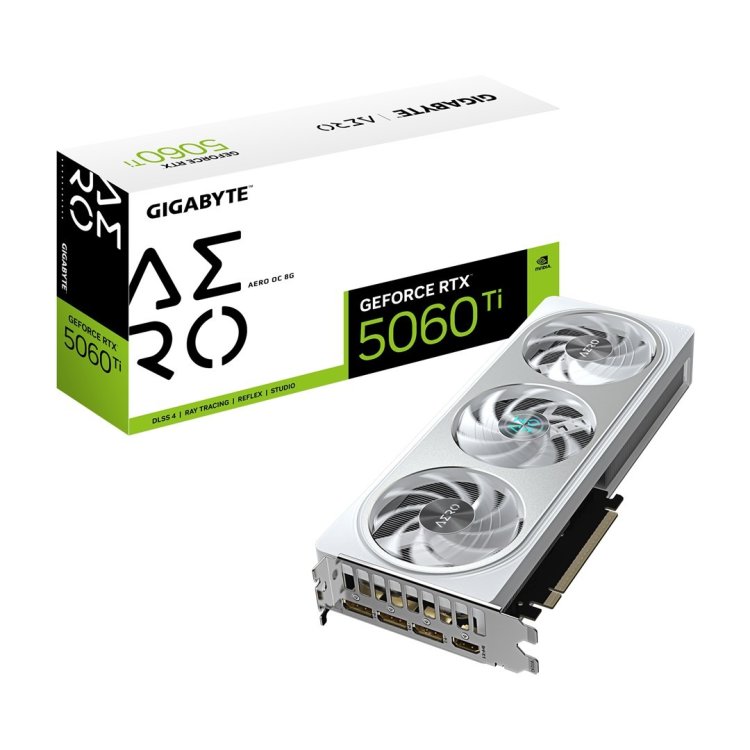 Karta graficzna Gigabyte GeForce RTX 5060 Ti AERO OC 8GB