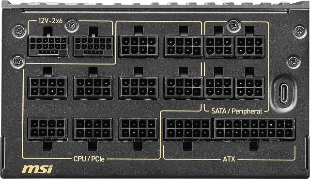 Zasilacz MSI MEG Ai1600T 1600W PCIE5 80+ Titanium ATX 3.1