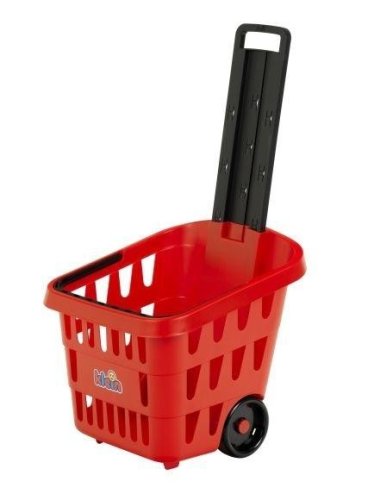 Wózek sklepowy czerwony