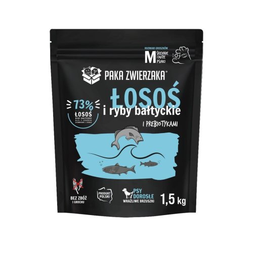 Paka Zwierzaka Seventh Heaven Łosoś z rybami bałtyckimi ''M'' 1,5kg