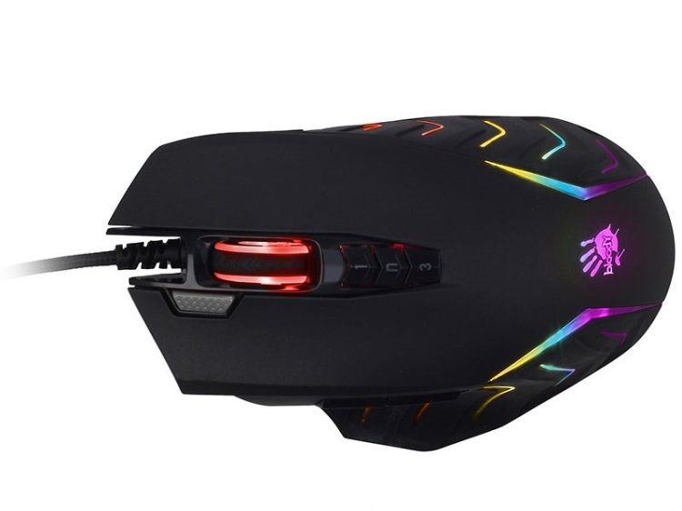 A4TECH BLOODY MYSZ J95S STONE BLACK USB ACTIVATED