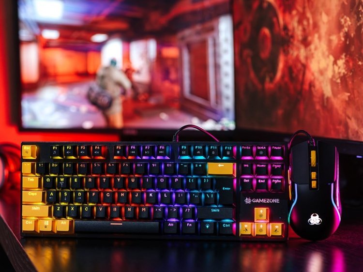 TRACER GAMEZONE ZESTAW KLAWIATURA+MYSZ HORNET87 USB