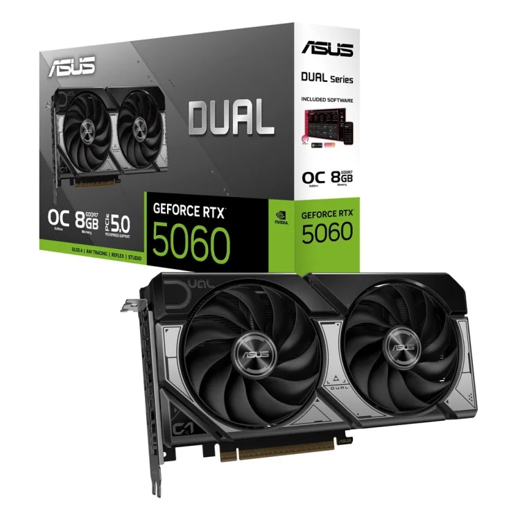 Karta graf. ASUS DUAL RTX 5060 8GB OC