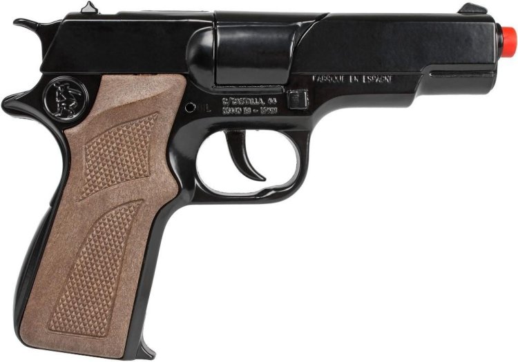 Pistolet metalowy policyjny 8 naboi