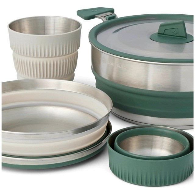 Zestaw naczyń Sea to Summit Detour SL Steel One Pot 3L 5P