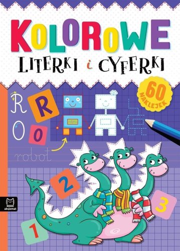 Kolorowe literki i cyferki