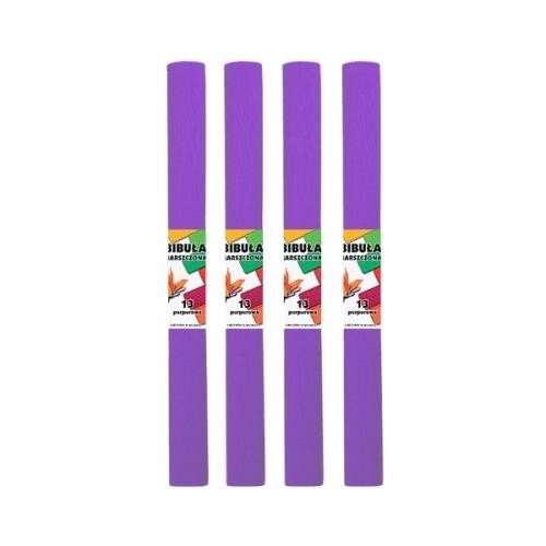 Bibuła marszczona 13 purpurowa (10szt)