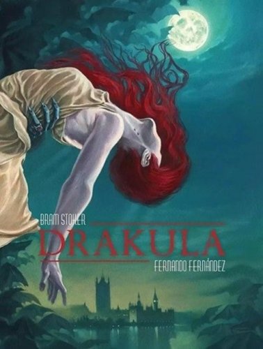 Drakula z alternatywną okładką
