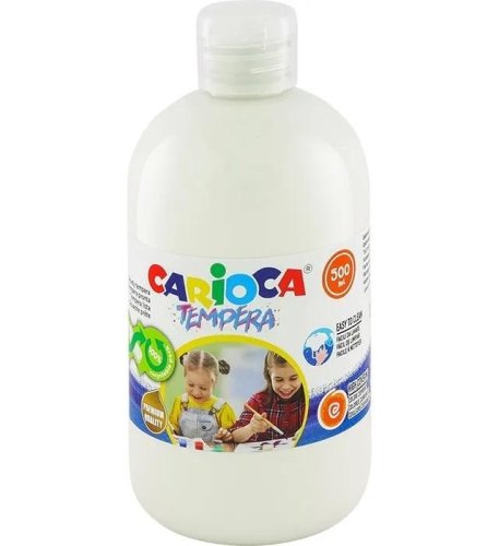 Farba tempera N biała 500ml