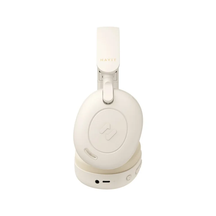 Słuchawki bezprzewodowe bluetooth  Havit H655BT beżowy